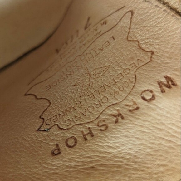 Bed Stu Women's Trough Slip-On Loafer Ankle Boots Rustic Sand tan brown size 7 - Picture 4 of 5